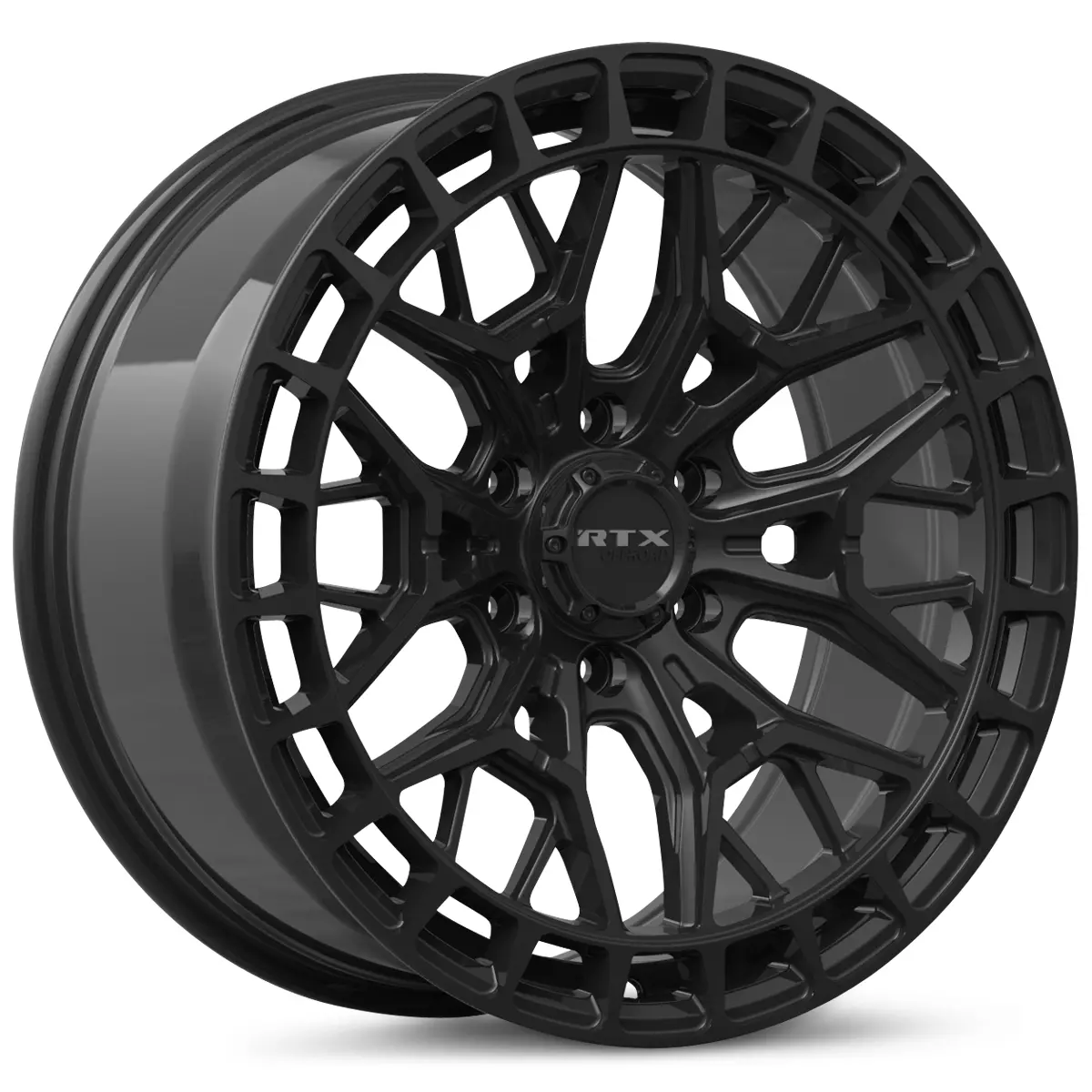 20X9 Alloy Wheel - Rtx Tremor 083374 Gloss Black , With 6X139.7 Bolt Pattern , 20.0 Offset , 106.1 Hubbore 1