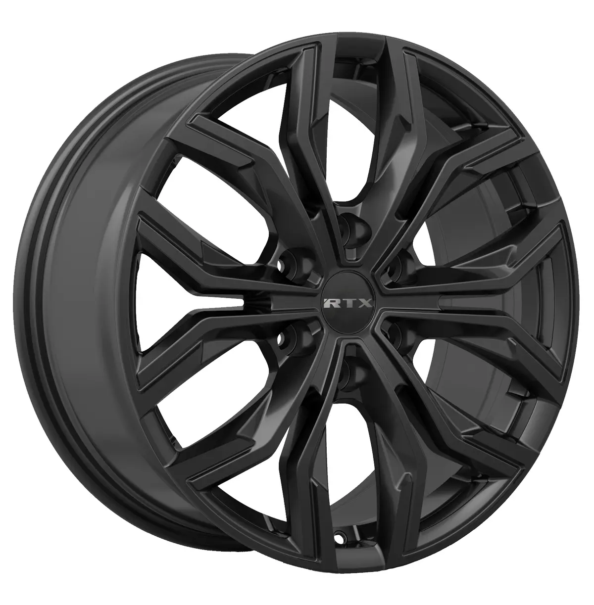 19X8.5 Gloss Black Wheel – Rtx Venom 6 083380 – 6X120 Et55 Cb67.1 – Fits Chevy Colorado (2015-2024), Gmc Canyon (2015-2024), Chevy Blazer (2019-2024) 1