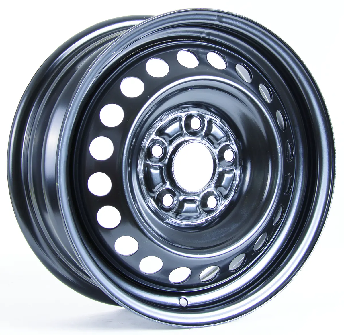 15X6 Rtx  Steel Wheels  X40922 -  Black , With 5X114.3 Bolt Pattern 45 Offset 64.1 Hubbore Honda Odyssey 1
