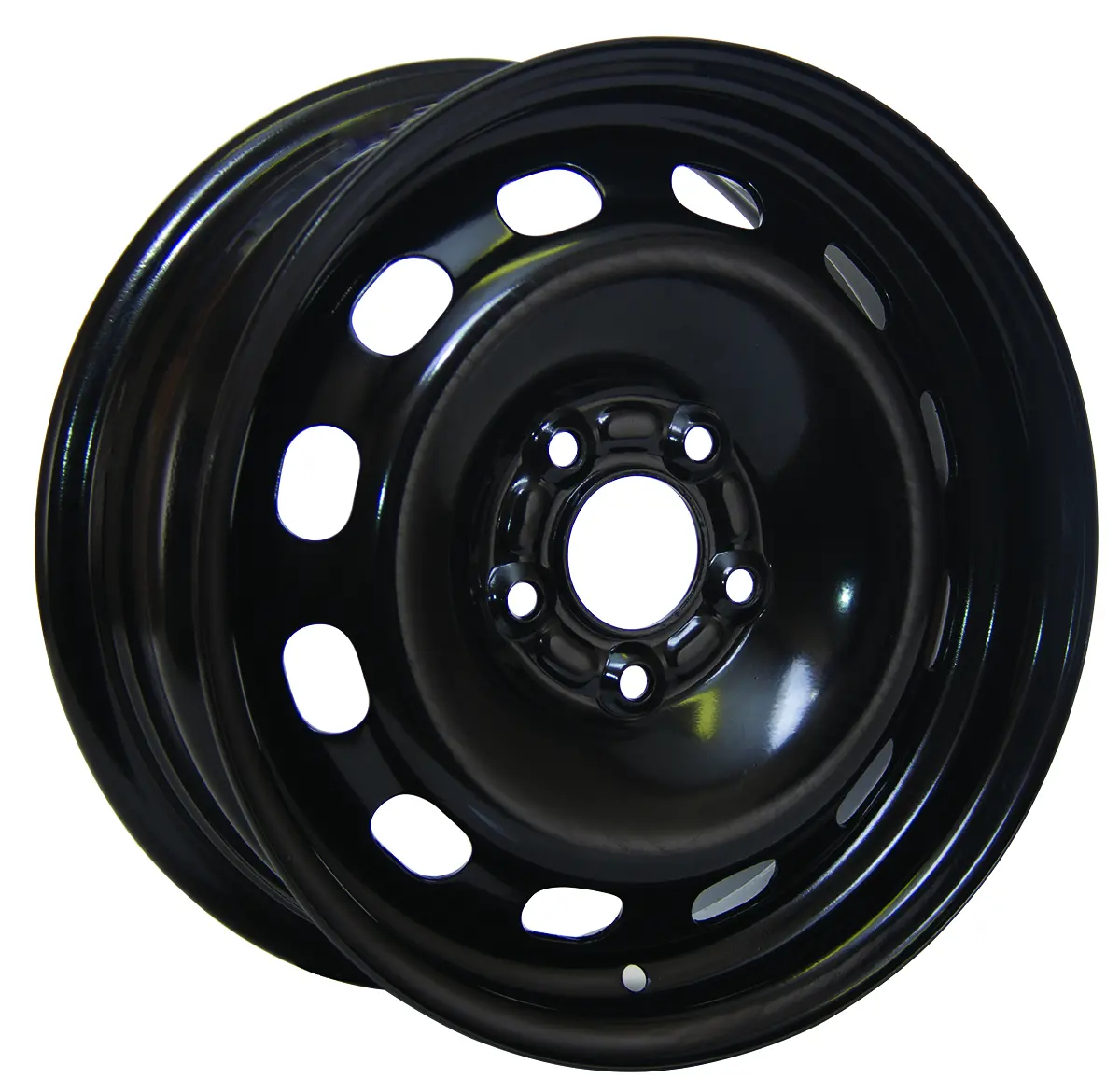 15X6 Rtx  Steel Wheels  X45108 -  Black , With 5X108 Bolt Pattern 42 Offset 63.4 Hubbore Ford C-Max 1