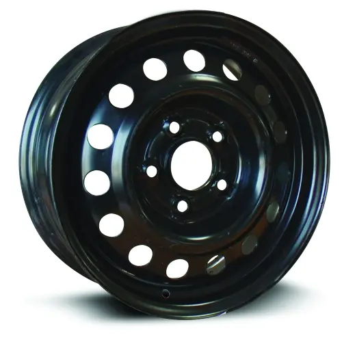 15X6 Rtx  Steel Wheels  X45567 -  Black , With 5X114.3 Bolt Pattern 45 Offset 67.1 Hubbore 1