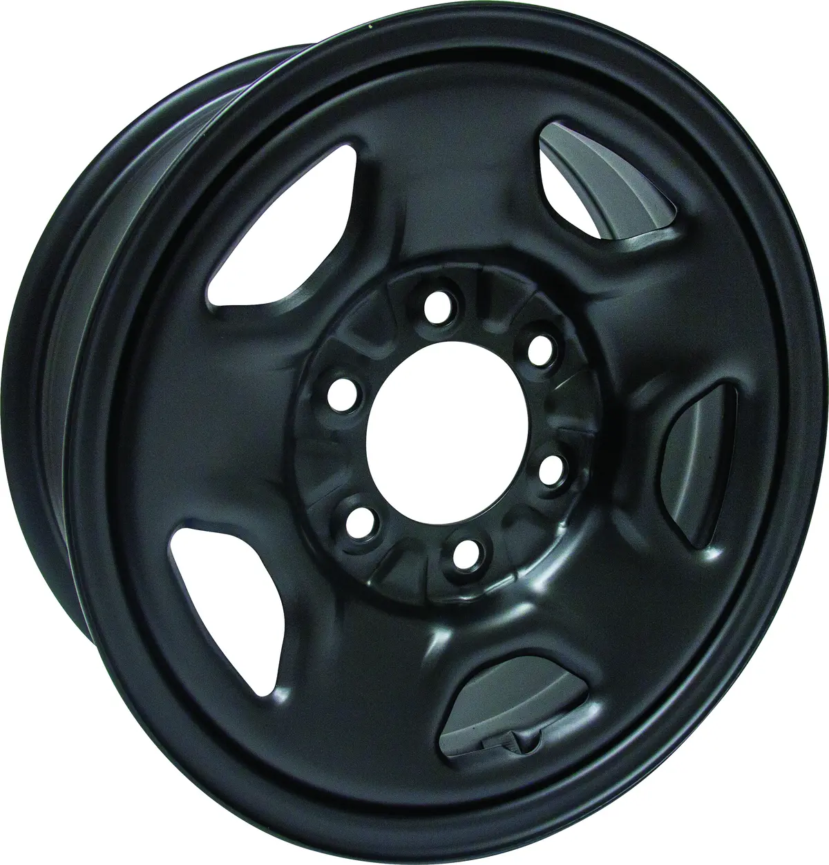 16X6.5 Black Steel Wheel – Rtx Steel X46139 – 6X139.7 Et25 Cb100.6 – Fits Toyota Tacoma 2005–2024 1