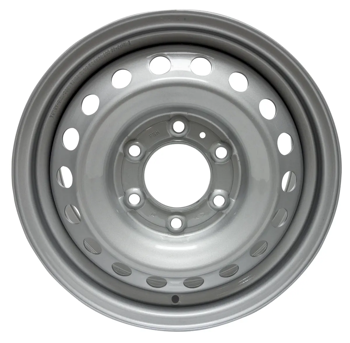 17X8 Rtx  Steel Wheels  X47139 -  Grey , With 6X139.7 Bolt Pattern 24 Offset 78.1 Hubbore For Gmc Savana 2500 2
