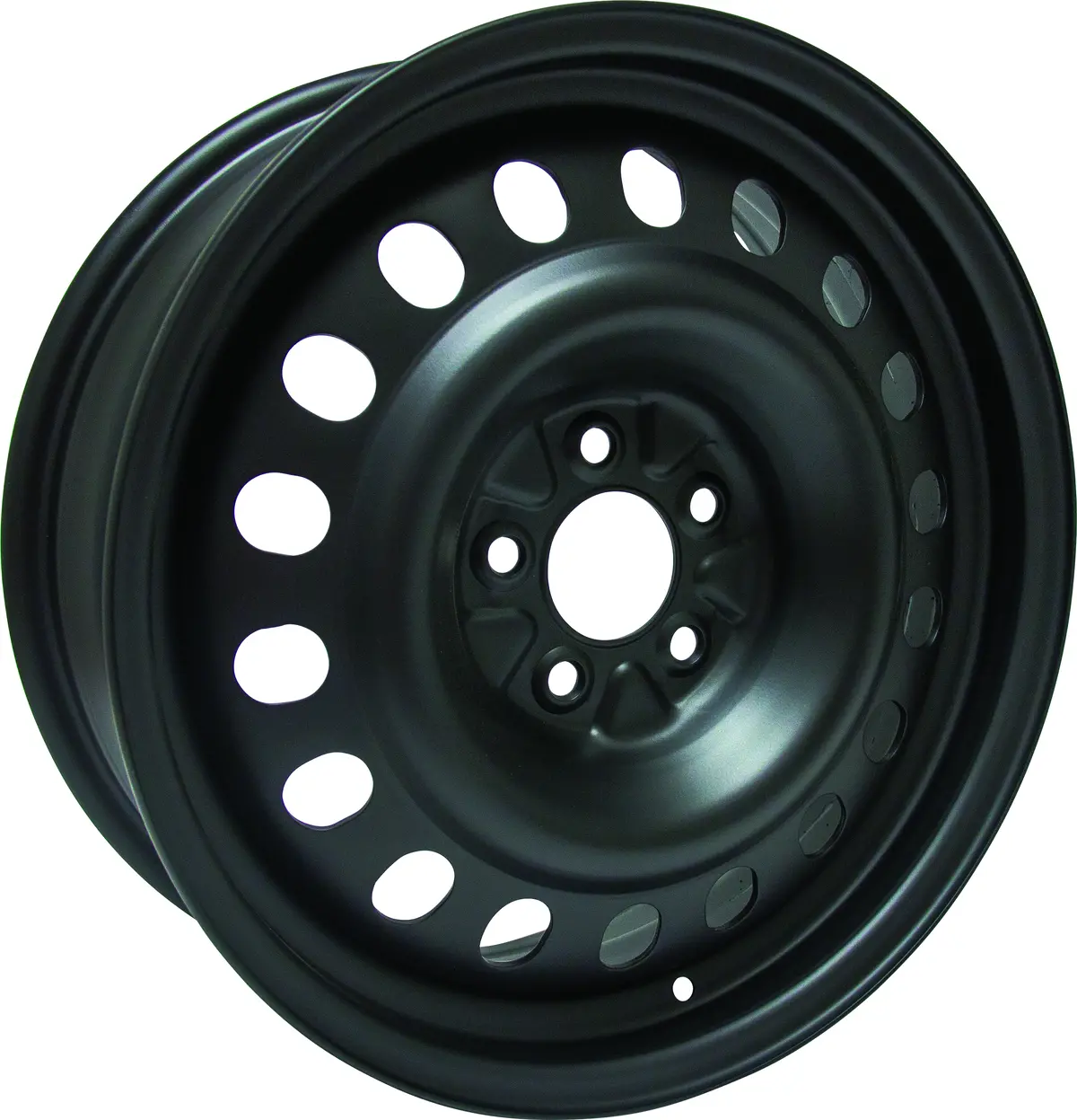 17X6.5 Black Steel Wheel – Rtx X47108 – 5X108 Et42 Cb65.1 – Fits Ford Transit Connect 1