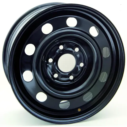 17X7 Rtx Steel Wheels X47279 - Black , With 6X132 Bolt Pattern 50 Offset 74.5 Hubbore Chevrolet Traverse 1