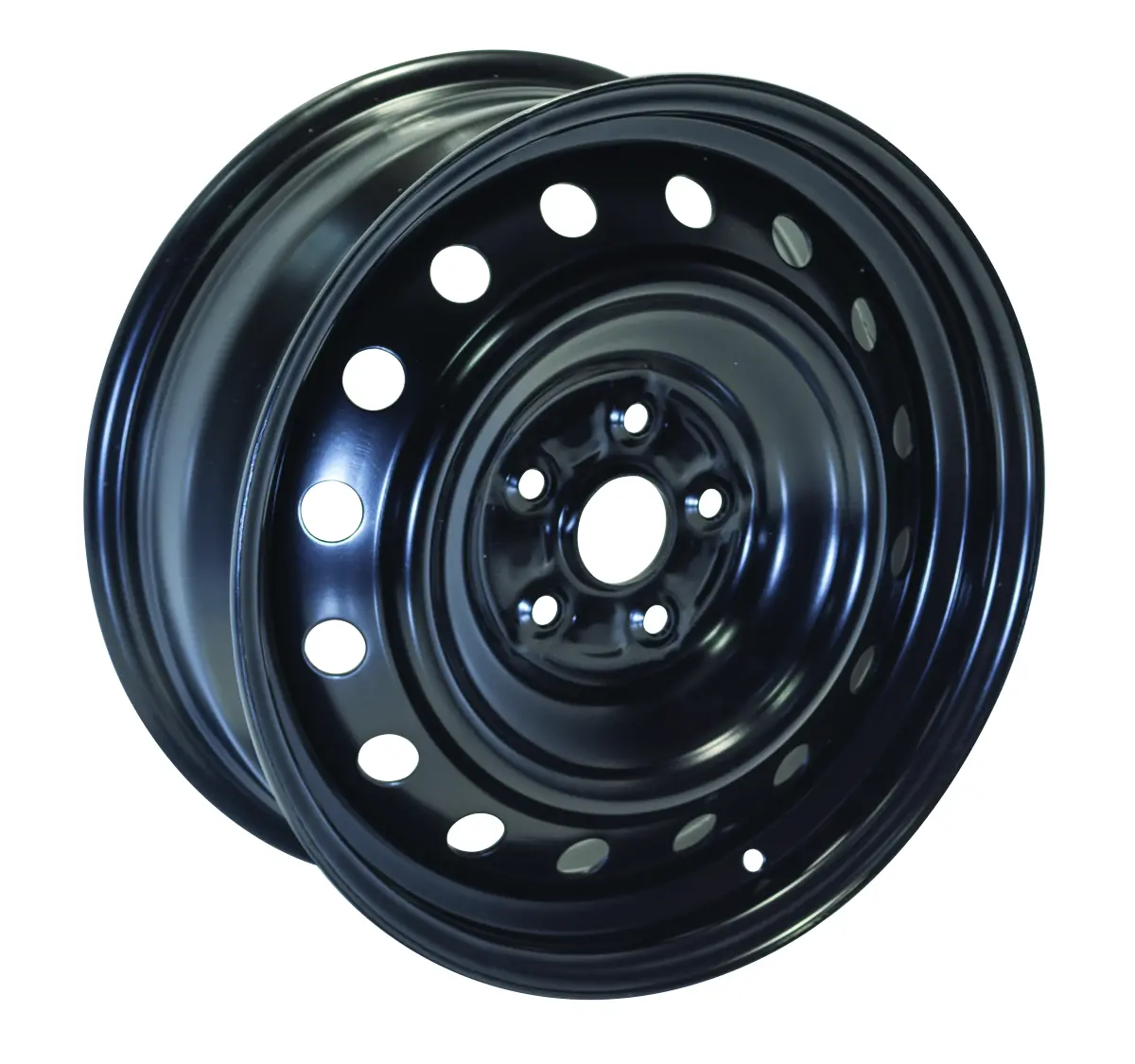 17X7 Black Steel Wheel – Rtx St X47514 – 5X114.3 Et40 Cb56.1 – Fits Honda Accord (2008-2024), Toyota Camry (2007-2024), Nissan Altima (2007-2024) 1