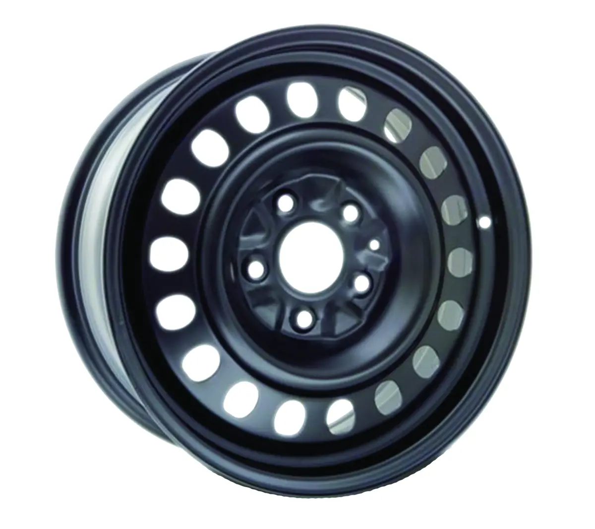 17X7 Black Steel Wheel – Rtx St X47527 – 5X127 Et40 Cb71.5 – Fits Jeep Wrangler Jk (2007-2018), Jeep Grand Cherokee (1999-2021), Dodge Durango (2011-2020) 1
