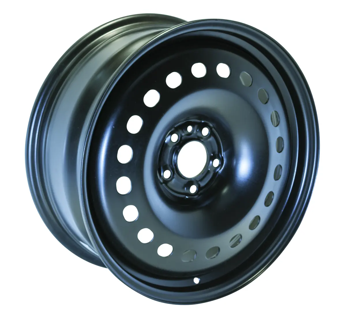 18X7.5 Rtx  Steel Wheels  X48510 -  Black , With 5X110 Bolt Pattern 40 Offset 65.1 Hubbore 1