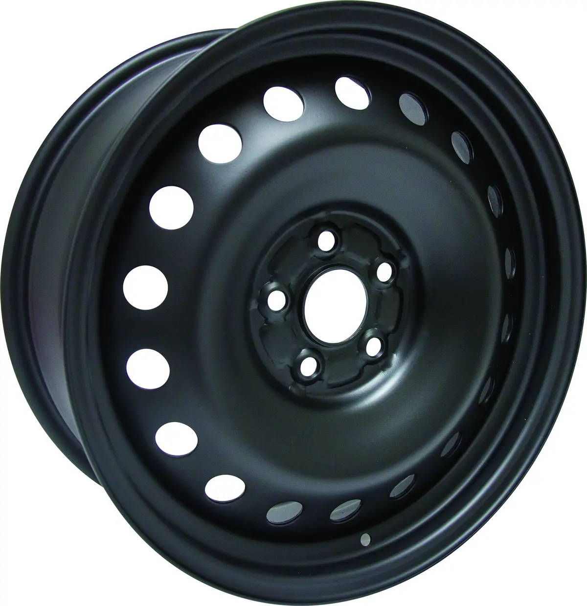 18X7.5 Rtx  Steel Wheels  X48563 -  Black , With 5X114.3 Bolt Pattern 44 Offset 63.4 Hubbore Ford Edge 1