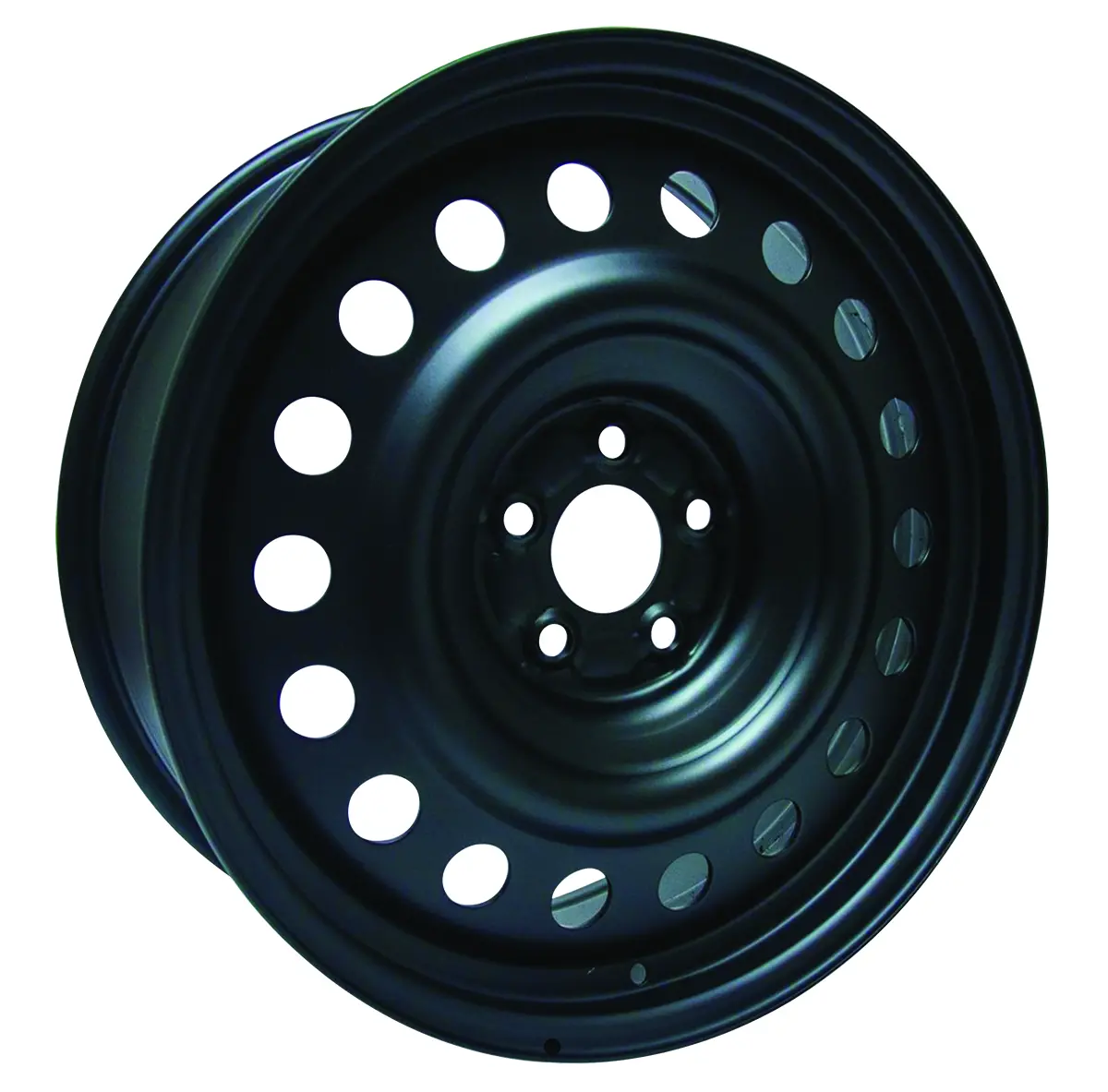 19X7.5 Rtx  Steel Wheels  X49215 -  Black , With 5X115 Bolt Pattern 40 Offset 70.3 Hubbore Cadillac Ats 1
