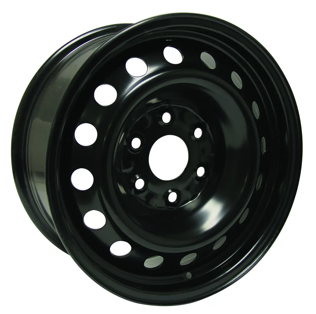 17X7.5 Rtx  Steel Wheels  X99147n -  Black , With 6X139.7 Bolt Pattern 30 Offset 78.1 Hubbore Chevrolet Suburban 1