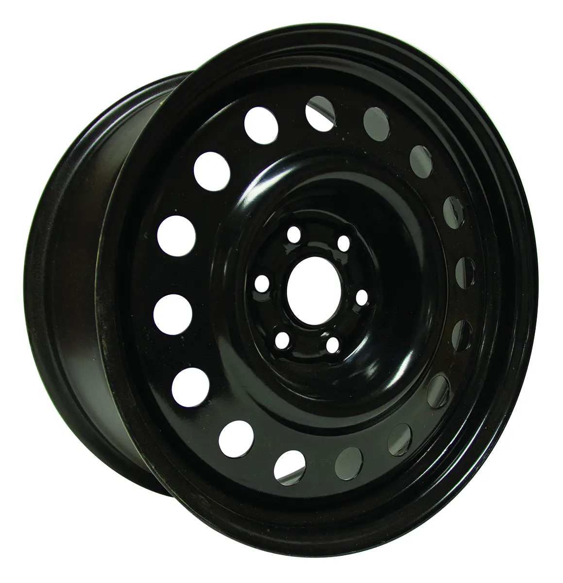 18X8 Rtx  Steel Wheels  X48620 -  Black , With 6X120 Bolt Pattern 35 Offset 67.1 Hubbore Chevrolet Traverse 1