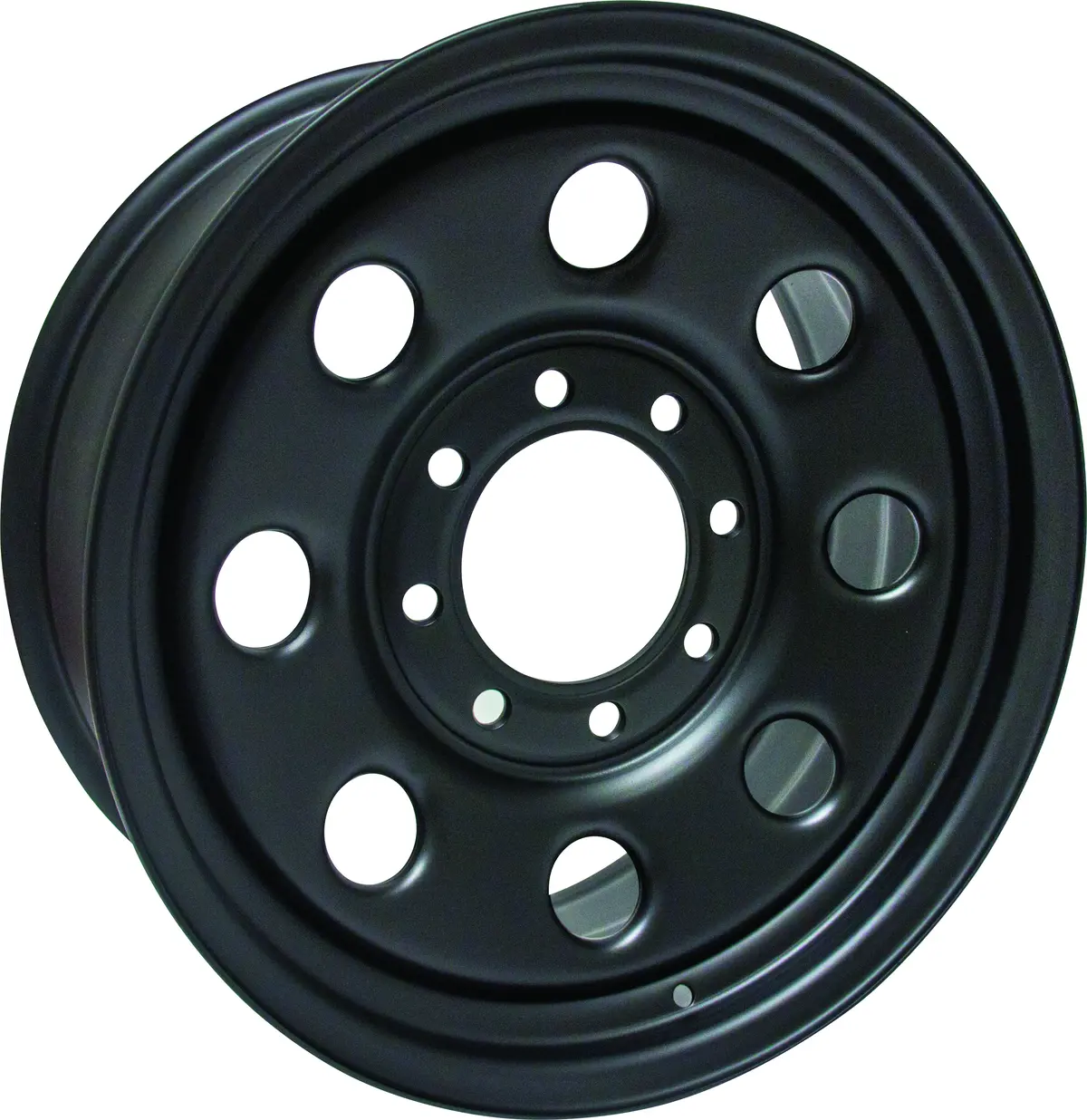 18X8 Rtx  Steel Wheels  X48165 -  Black , With 8X165.1 Bolt Pattern 25 Offset 121.3 Hubbore Dodge Ram 3500 Van 1