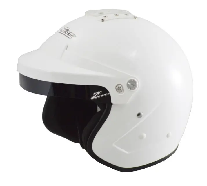 Zamp Rz-16H Open Face Helmet White Or Black - Sa2015 (Hans Ready) - Special 1