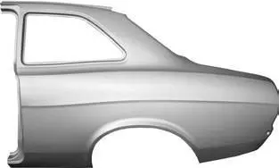 Ford Escort Mk1 Escort Rear Quarter Panel - Left Or Right 25-16-51-1/2 1