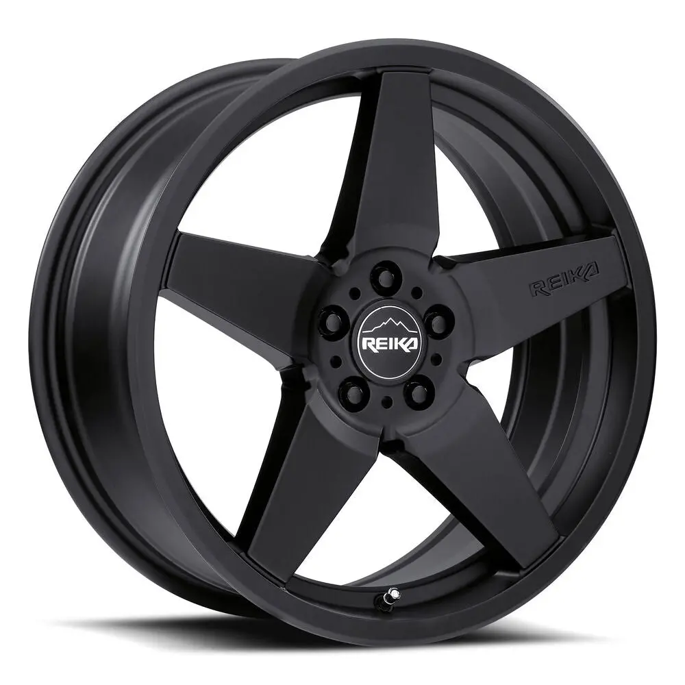 17X8 R15 Seeker Satin Black Rims | 5X4.5 (+38Mm Offset) 1