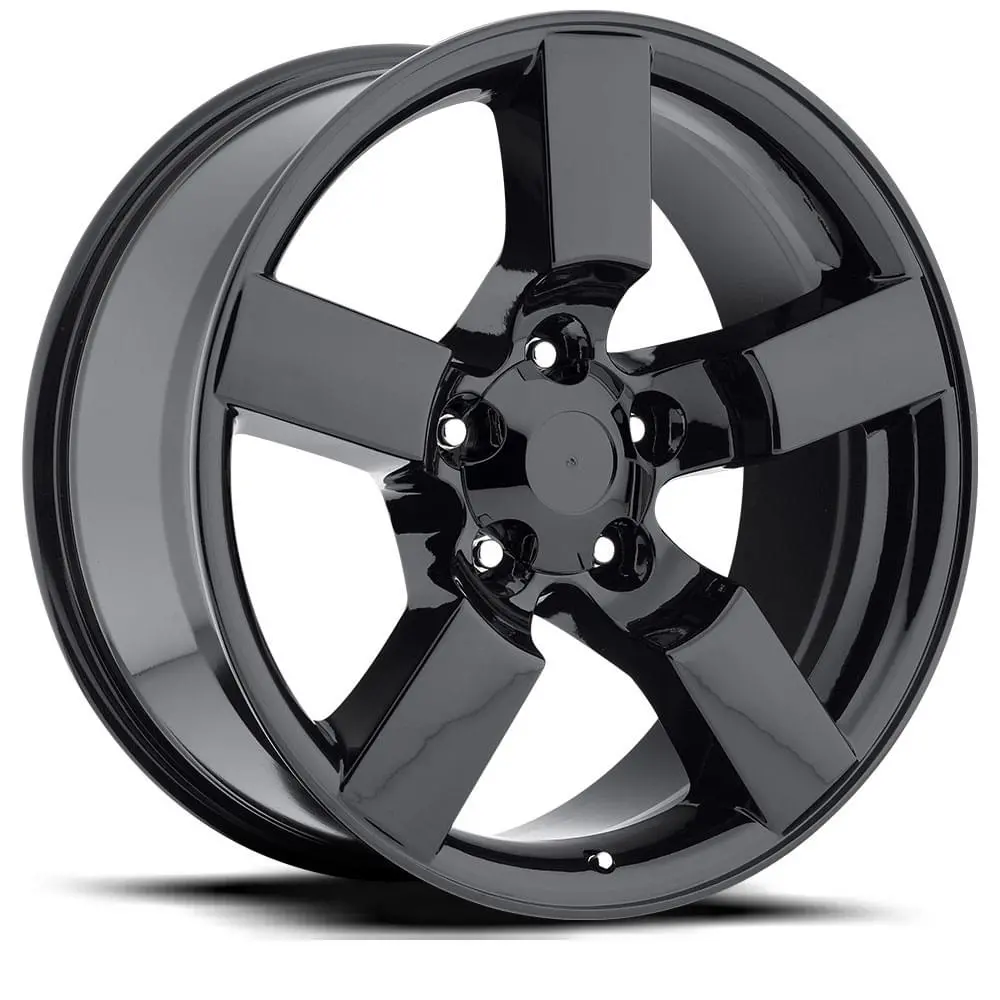 20X9 Gloss Black Ford Lightning Style Wheels (Fr50, 5X135, +8 Offset) 1