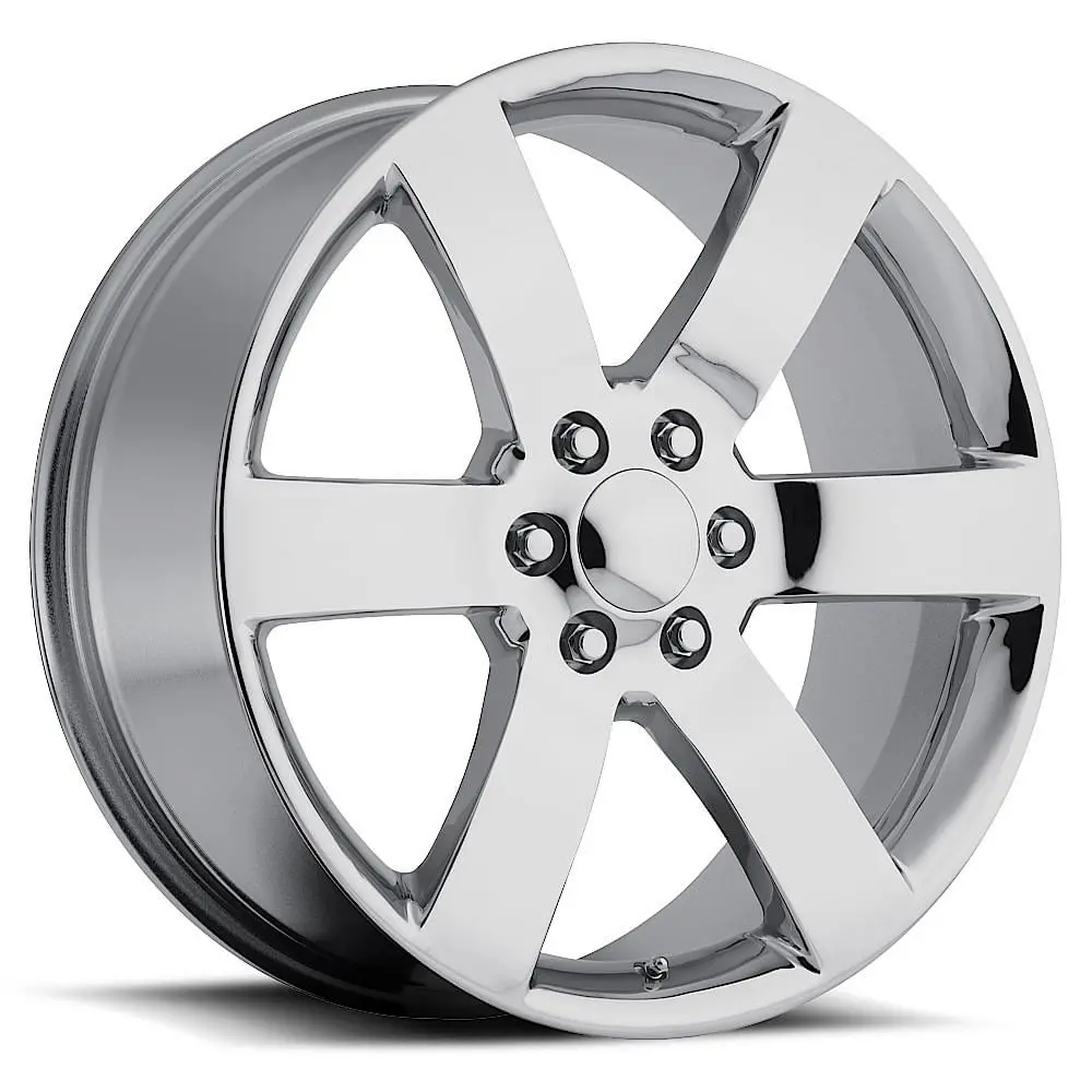 20X8 Chrome Trailblazer Ss Style Wheels (Fr32, 6X127, +45 Offset) 1