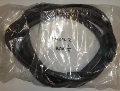 Ford Escort Mk2 Rear Quarter Window Rubbers (Pair) 2 Door 1