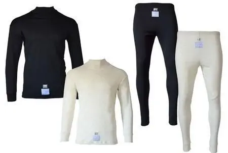 Black - Fia / Sfi Underwear Package Set With Socks And Balaclava 1