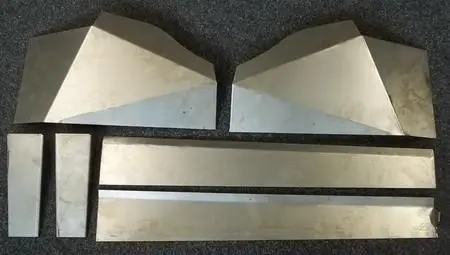 Ford Escort Group 4 Chassis Skid Plate Kit 1