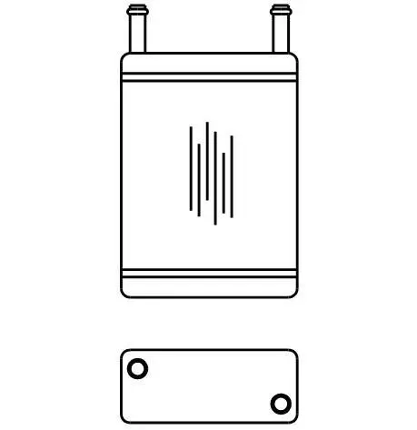 Leyland Mini 1967-1984 Heater Core 1