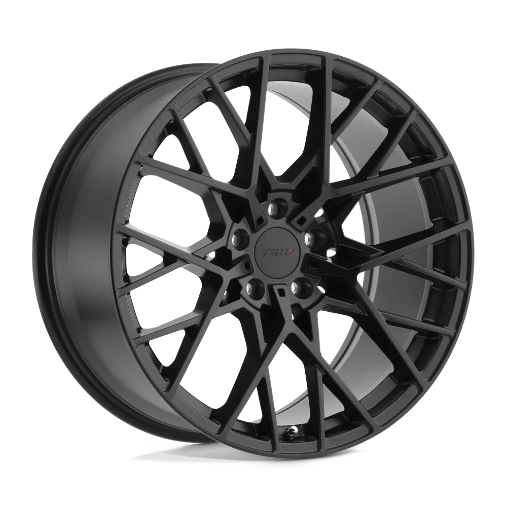 18X8.5 Matte Black 40Mm Tsw Wheel 1