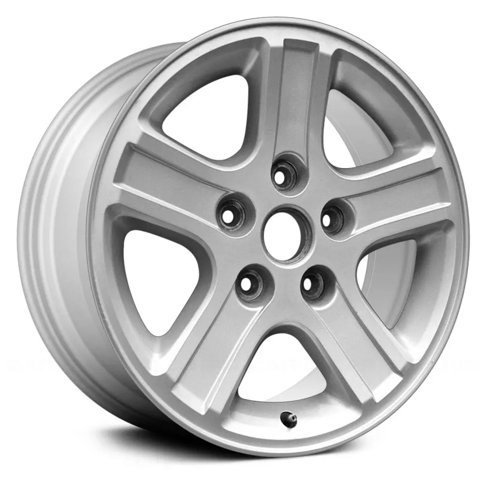 17X8 Silver Remanufactured Alloy Wheel For Dodge Ram 2006–2009 | Oem Factory Replacement Rim | Fits 5X139.7 Bolt Pattern 1