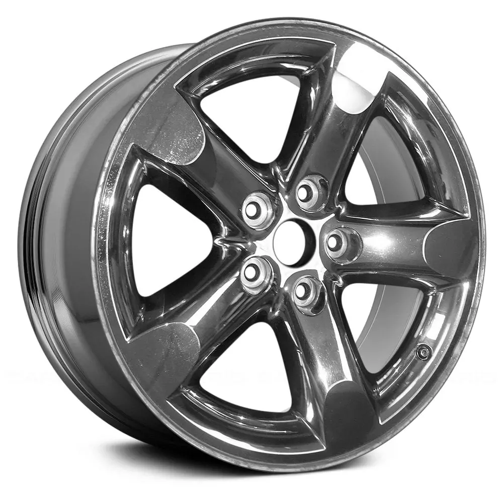 20X9 Chrome Replica Alloy Wheel For Dodge Ram 2006–2008 | Oem Style Replacement Rim | Fits 5X139.7 Bolt Pattern 1