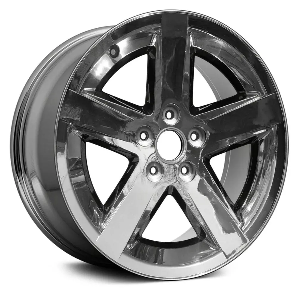 20X9 Chrome Replica Alloy Wheel For Dodge Ram 2009–2018 | Oem Style Replacement Rim | Fits 5X139.7 Bolt Pattern 1
