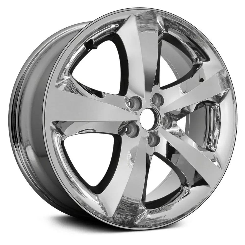 20X8 Chrome Replica Alloy Wheel For Dodge Challenger 2011–2014 | Oem Style Replacement Rim | Fits 5X114.3 Bolt Pattern 1