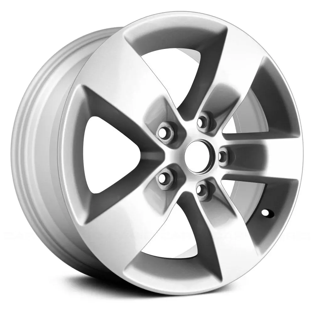 17X7 Silver Remanufactured Alloy Wheel For Dodge Ram 2013–2017 | Oem Factory Replacement Rim | Fits 5X139.7 Bolt Pattern 1