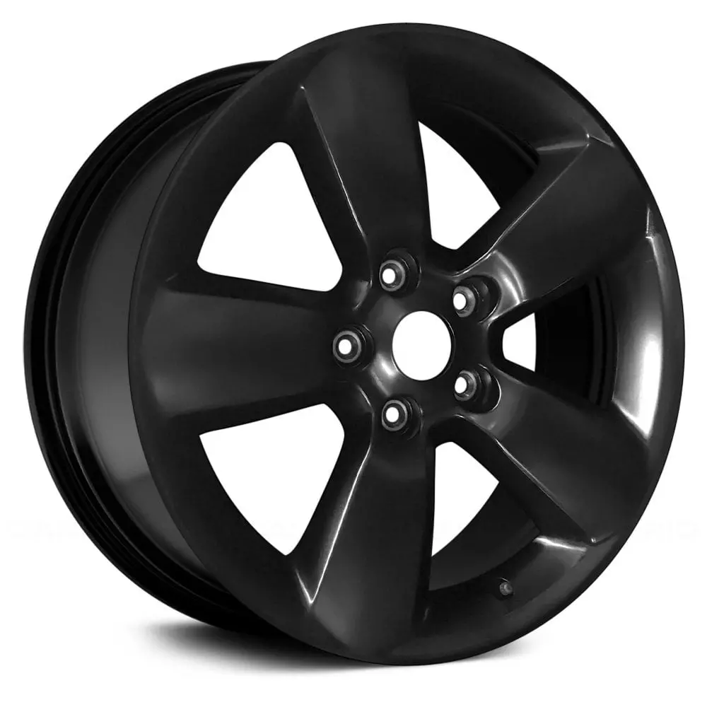 20X8 Gloss Black Remanufactured Alloy Wheel For Dodge Ram 2013–2017 | Oem Factory Replacement Rim | Fits 5X139.7 Bolt Pattern 1