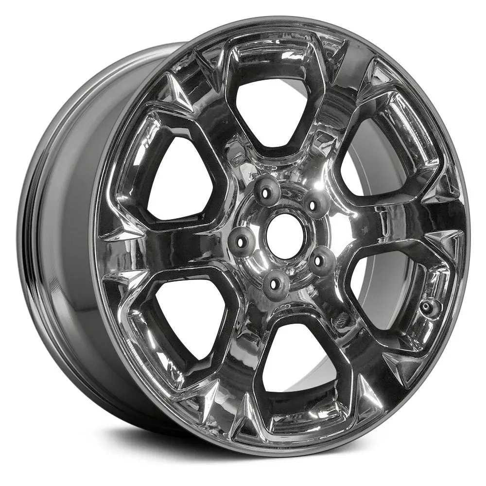 20X9 Cladded Chrome Replica Alloy Wheel | Oem Style Replacement Rim | Fits 5X139.7 Bolt Pattern 1
