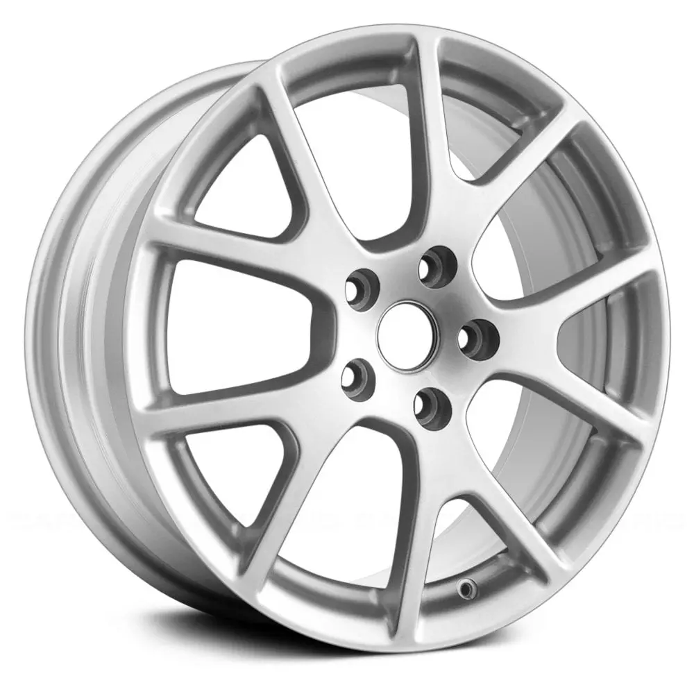 19X7 Silver Remanufactured Alloy Wheel For Dodge Journey 2011–2017 | Oem Factory Replacement Rim | Fits 5X127 Bolt Pattern 1