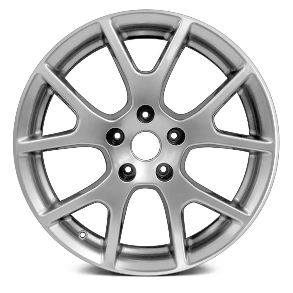 19X7 Silver Remanufactured Alloy Wheel For Dodge Journey 2011–2017 | Oem Factory Replacement Rim | Fits 5X127 Bolt Pattern 2