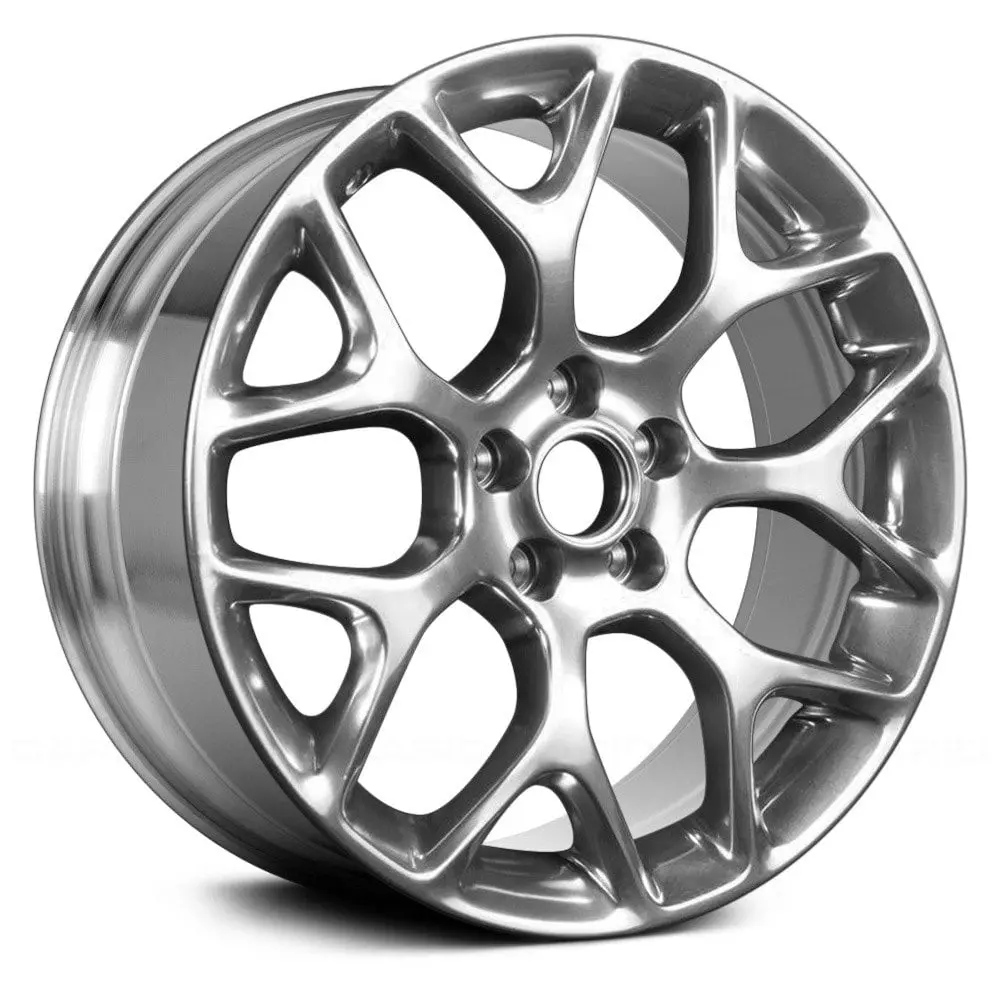 18X8 Polished Remanufactured Alloy Wheel For Chrysler 200 2015–2017 | Oem Factory Replacement Rim | Fits 5X114.3 Bolt Pattern 1