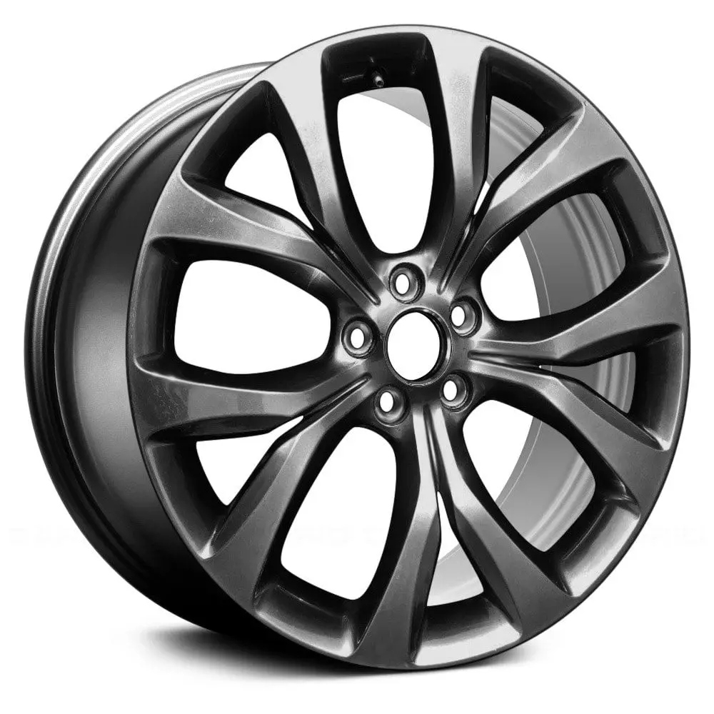 19X8 Silver Remanufactured Alloy Wheel For Chrysler 200 2015–2017 | Oem Replacement Rim | Fits 5X114.3 Bolt Pattern 1