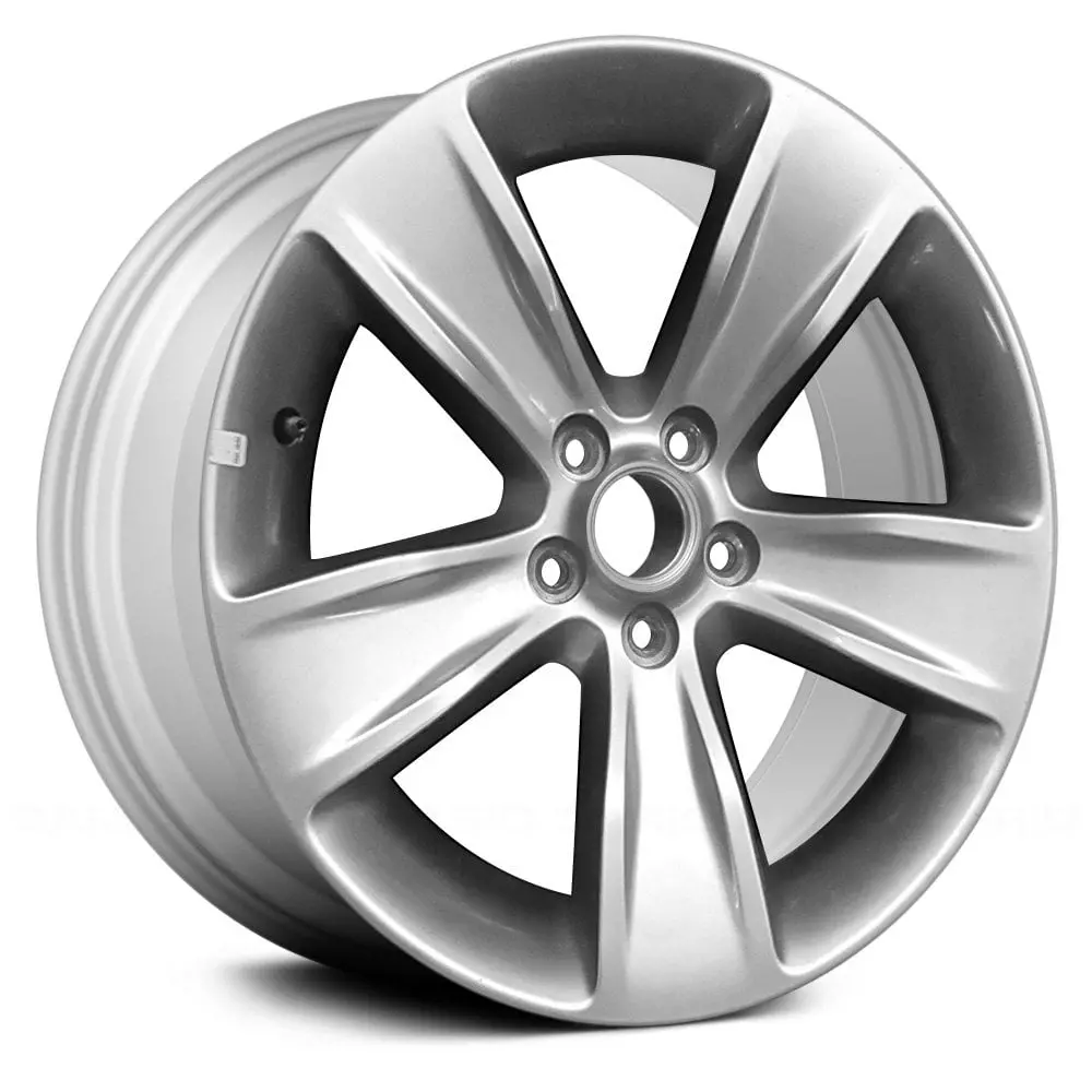 18X7.5 Silver Remanufactured Alloy Wheel For Dodge Challenger 2015–2017 | Oem Replacement Rim | Fits 5X114.3 Bolt Pattern 1