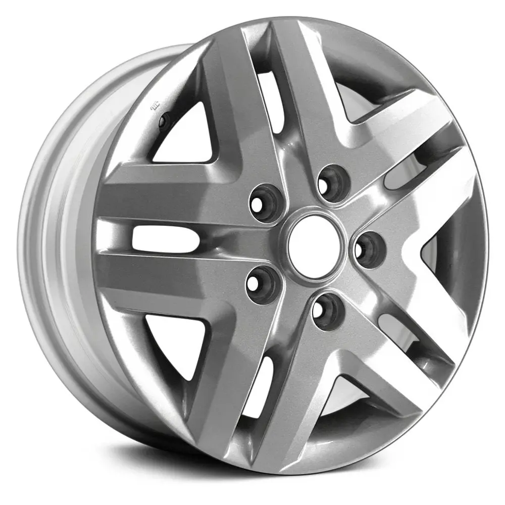 16X6 Silver Remanufactured Alloy Wheel For Ram Promaster 2014–2017 | Oem Factory Replacement Rim | Fits 5X130 Bolt Pattern 1