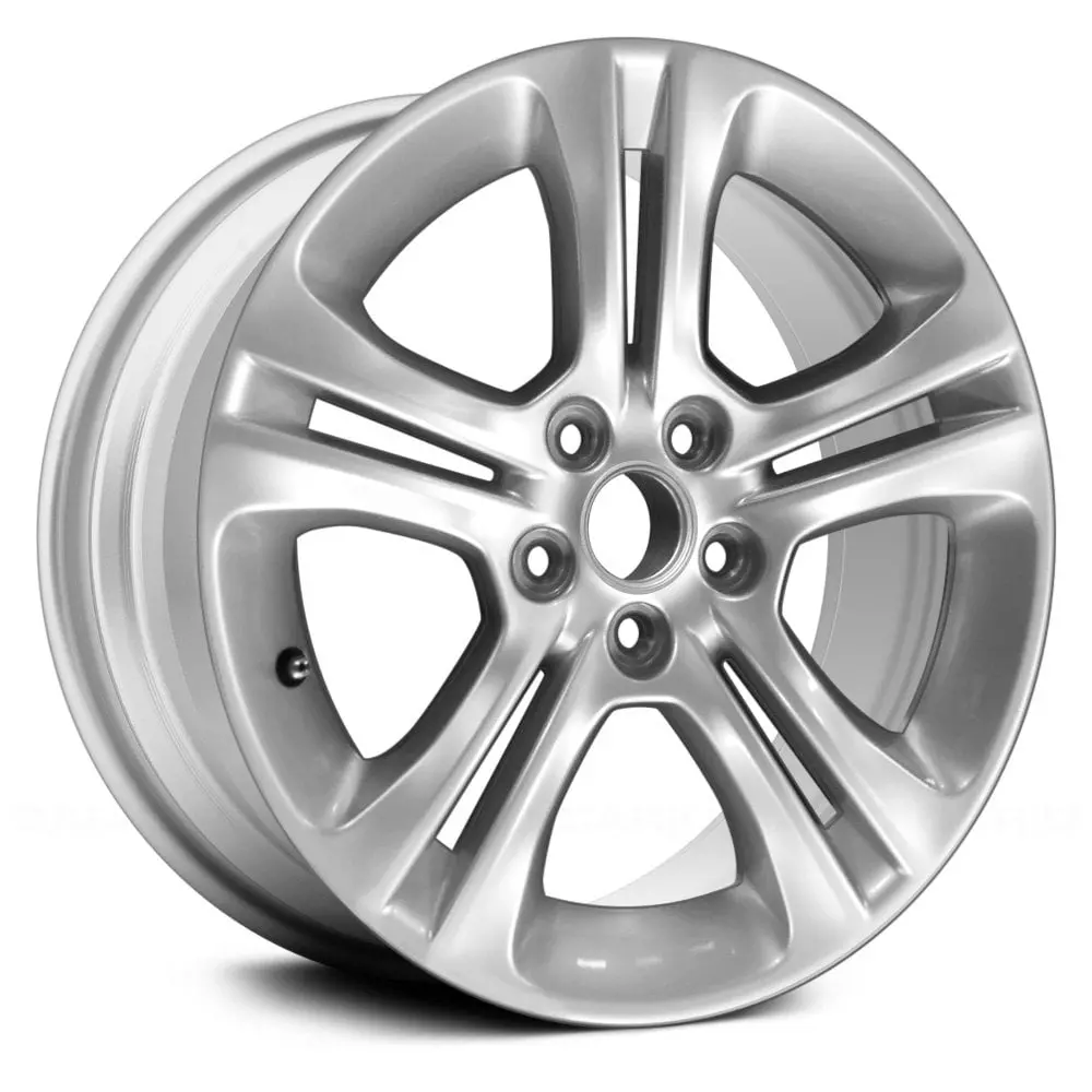 17X7 Silver Remanufactured Alloy Wheel For Dodge Charger 2015–2017 | Oem Factory Replacement Rim | Fits 5X114.3 Bolt Pattern 1