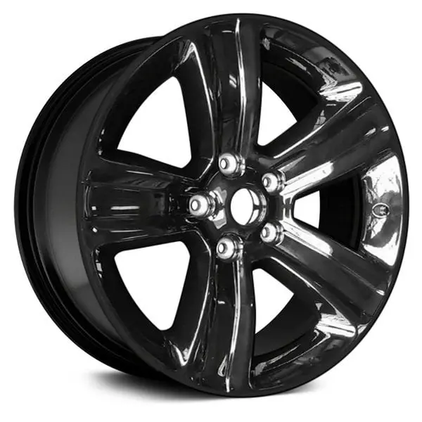 20X9 Gloss Black Remanufactured Alloy Wheel For Dodge Ram 2013–2018 | Oem Factory Replacement Rim | Fits 5X139.7 Bolt Pattern 1