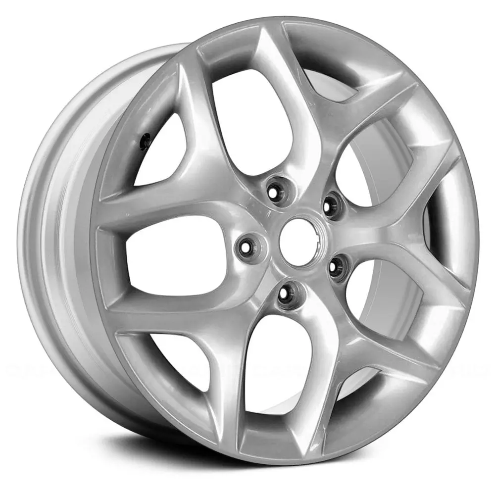 18X7.5 Silver Remanufactured Alloy Wheel For Chrysler Pacifica 2017 | Oem Factory Replacement Rim | Fits 5X127 Bolt Pattern 1