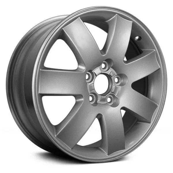 17X7 Silver Remanufactured Alloy Wheel For Ford Five Hundred 2005–2007 | Oem Factory Replacement Rim | Fits 5X108 Bolt Pattern 1