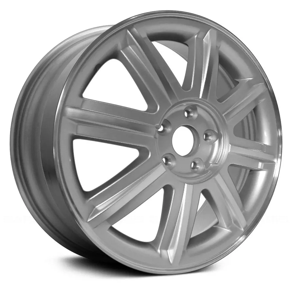 18X7 Silver Machined Remanufactured Alloy Wheel For Ford Five Hundred 2005–2007 | Oem Replacement Rim | Fits 5X108 Bolt Pattern 1
