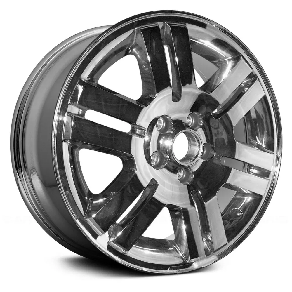 18X7.5 Chrome Alloy Replica Wheel For Ford Explorer 2006–2010 | Oe Style Replacement Rim | Fits 5X114.3 Bolt Pattern 1