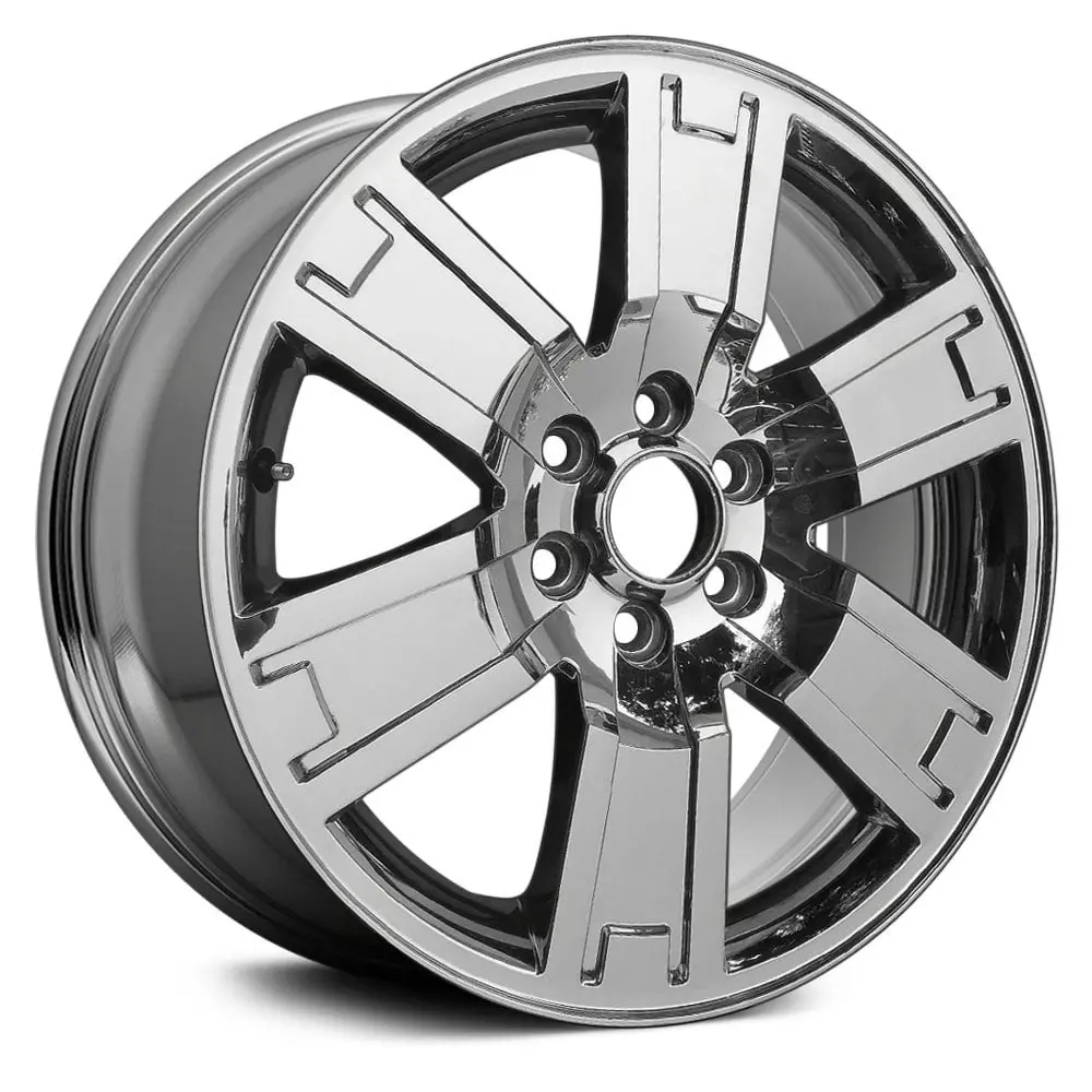20X8.5 Chrome Alloy Replica Wheel For Ford Expedition 2007–2011 | Oem Style Replacement Rim | Fits 6X135 Bolt Pattern 1
