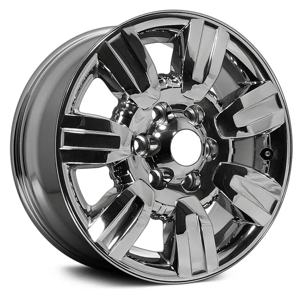 18X7.5 Chrome Alloy Replica Wheel For Ford F-150 2009–2012 | Oe Style Replacement Rim | Fits 6X135 Bolt Pattern 1