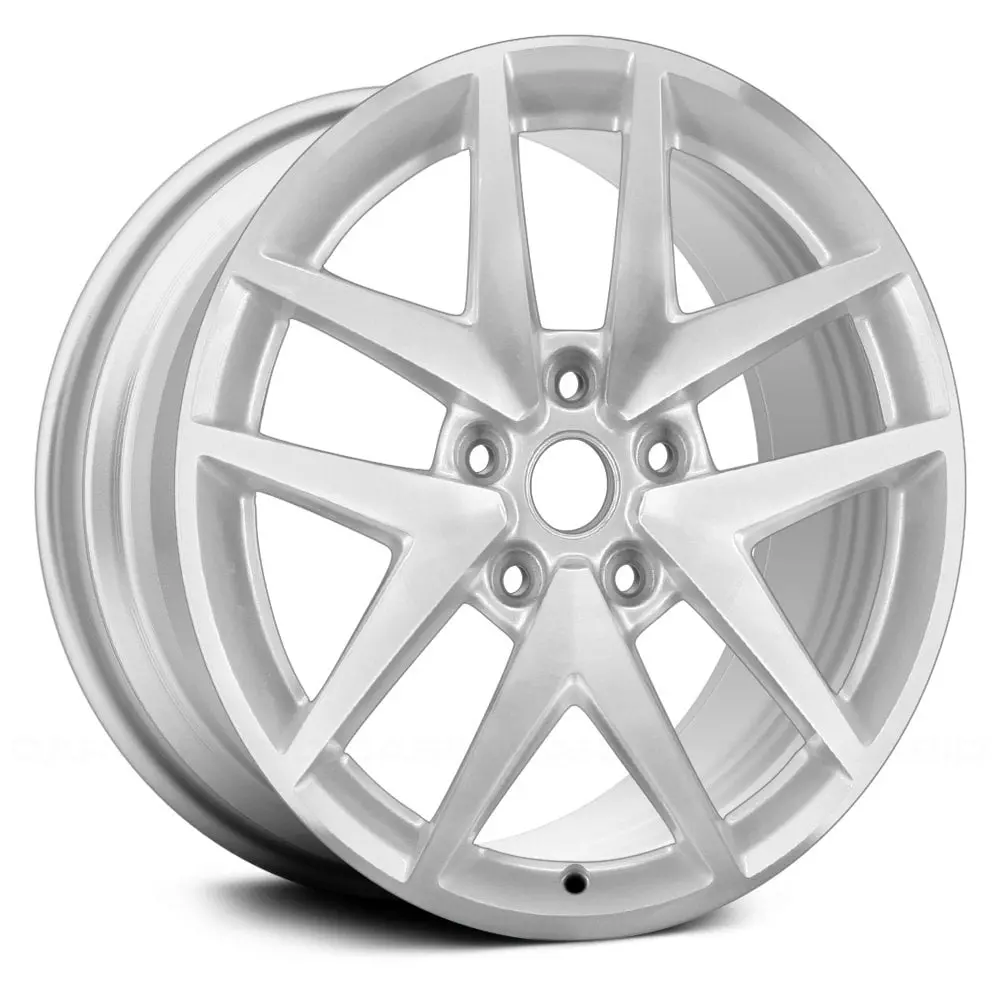 17X7.5 Silver Remanufactured Alloy Wheel For Ford Fusion 2010–2012 | Oem Factory Replacement Rim | Fits 5X114.3 Bolt Pattern 1