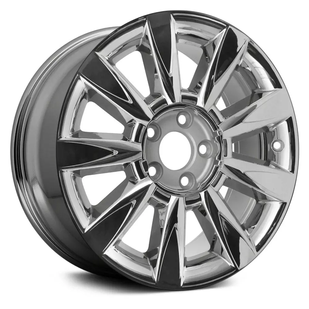 17X7.5 Cladded Chrome Alloy Replica Wheel For Lincoln Mkz 2010–2011 | Oe Style Replacement Rim | Fits 5X114.3 Bolt Pattern 1